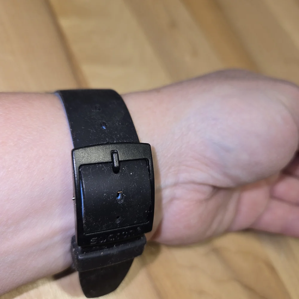 Swatch Blue and Black Smartwatch